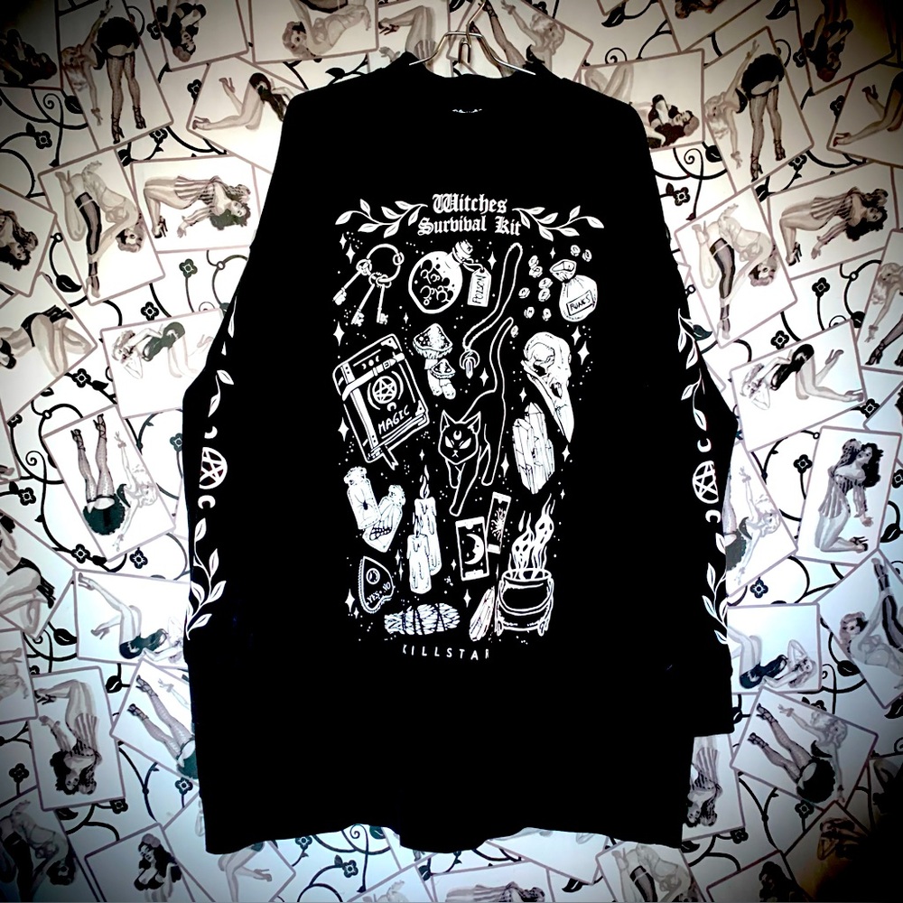 Killstar Witches Survival Kit Sweatshirt